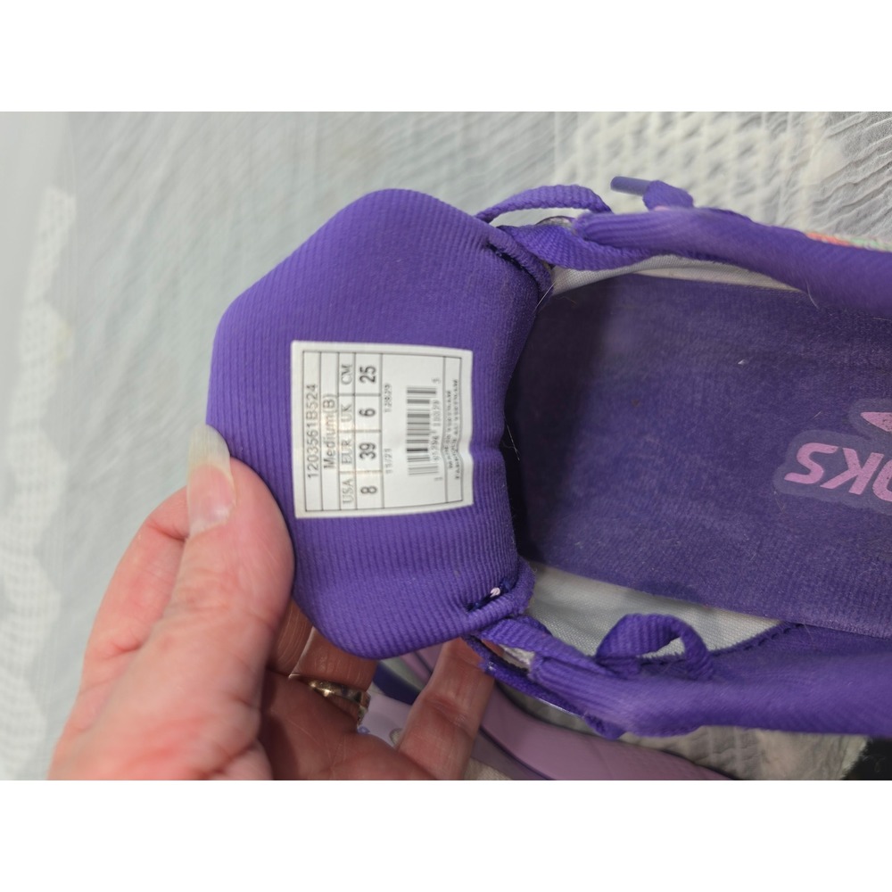 Brooks Ghost 14 Running Shoes Womens 8 Purple Unity Together Swirl 1203561B524 - Picture 2 of 10